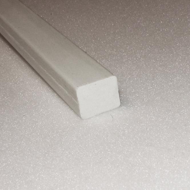 GfK-Kernstab vierkant 10x12x1500mm weiß